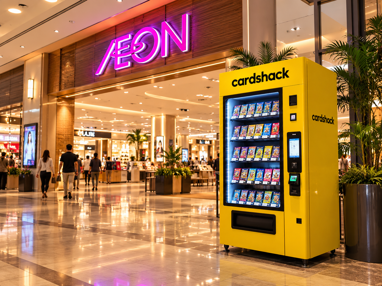 Cardshack vending machine at AEON Mall BSD
